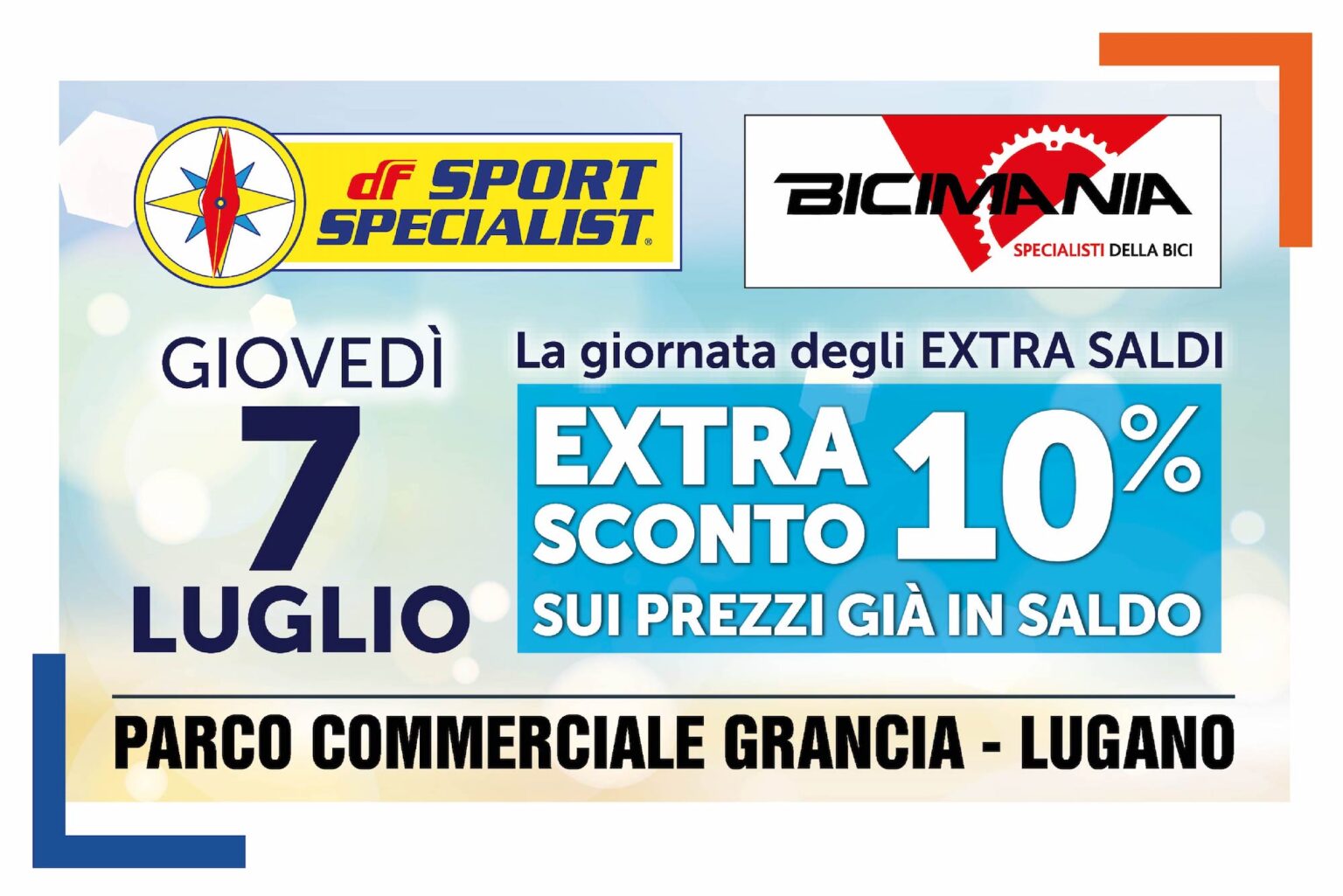 Extra saldi da DF Sport Specialist e Bicimania! parcograncia